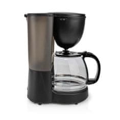 Nedis Kávovar | Filtrovaná káva | 1,25 l | 10 pohárov | Funkcia udržiavania tepla | čierna 