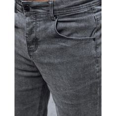 Dstreet Pánske džínsové šortky PELLAS tmavosivé sx2399 s34