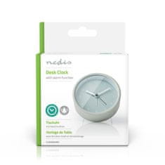 Nedis Analogue Desk Alarm Clock | Snooze function | Green 
