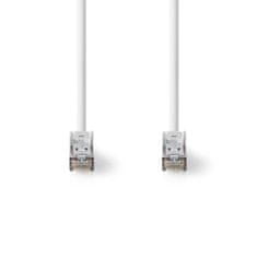Nedis Sieťový kábel Cat 8.1 | S/FTP | RJ45 Samec | RJ45 Samec | 2,00 m | Okrúhle | LSZH | Biela | Označenie 