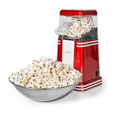 Nedis stroj na popcorn | 1200 W | 2 – 4 min | Červeno-biely 