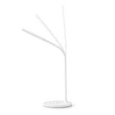 Nedis LED lampa s bezdrôtovou nabíjačkou | Stmievač - na zariadení | LED / Qi | 10 W | So stmievaním | Studená biela / Prírodná biela / Teplá biela | 2700 – 6500 K 