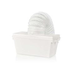 Nedis Vnútorný kondenzačný box | Vhodné pre: Sušičky bielizne | 5 l | 1,5 m | 105 mm | biely 