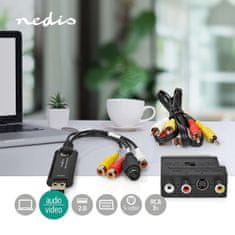 Nedis Video Grabber | USB 2.0 | 480p | A / V-kábel / Scart 