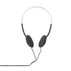 Nedis Káblové slúchadlá na uši | 3,5 mm | Dĺžka kábla: 1,20 m | čierna 