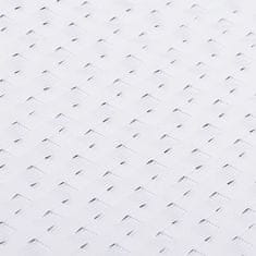 Vidaxl Balkónová zástena biela 1000x90 cm polyratan