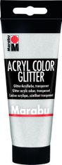 Marabu Acryl Color akrylová farba - strieborná gliter 100 ml
