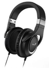 Genius headset HS-610/ čierny/ 4pin 3,5 mm jack