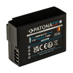 PATONA batéria pre foto Panasonic DMW-BLC12 1100mAh Li-Ion Platinum USB-C nabíjanie