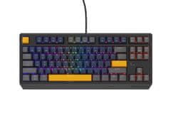 Genesis herná klávesnica THOR 230/TKL/RGB/Outemu Panda/Drôtová USB/US layout/Naval Blue Positive