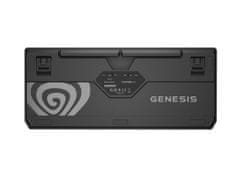Genesis herná klávesnica THOR 230/TKL/RGB/Outemu Panda/Bezdrôtová USB + Bluetooth/US layout/Čierna
