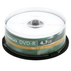OMEGA DVD-R 4,7 GB 16X CAKE*25