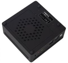 UMAX Mini PC U-Box N10 Pro/ N100/8GB/256GB SSD/HDMI/VGA/DP/4x USB 3.0/BT/Wi-Fi/2x LAN/W11 Pro