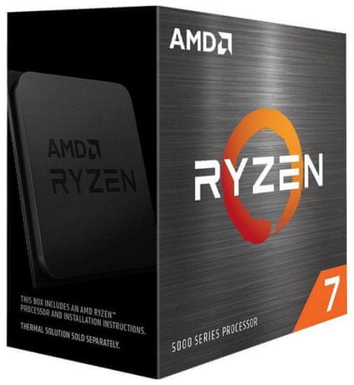 AMD Ryzen 7 5700X3D / Ryzen / AM4 / 8C/16T / max. 4,1 GHz / 100MB / 105W TDP / BOX bez chladiča
