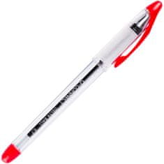 Q-Connect Guľôčkové pero Delta, červené
