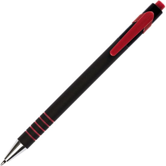 Q-Connect Guľôčkové pero LAMDA BALL, červené