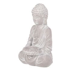 Autronic Budha, svietnik na čajovú sviečku, betónová dekorácia
