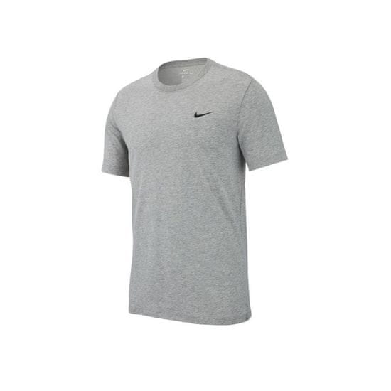 Nike Tričko výcvik sivá Dry Tee Crew Solid