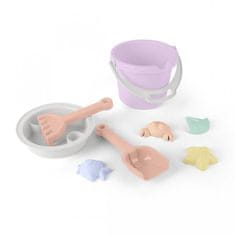 Dantoy hračky na piesok - bábovky - 8ks Pastel Pink 24m+