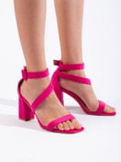 Amiatex Dámske sandále 108096 + Nadkolienky Gatta Calzino Strech, odtiene ružovej, 40