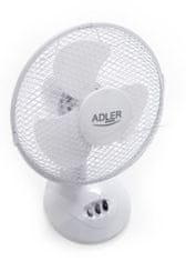 Adler AD 7302 Stolný ventilátor 23 cm 56 Db 45 W