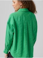 Vero Moda Zelená dámska blúzka Vero Moda Queeny L
