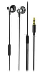 ColorWay Colorway drátová sluchátka + mikrofon/ CW-WD01BK/ černá