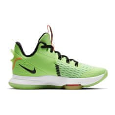 Nike Obuv basketball zelená 42 EU Lebron Witness V Volt