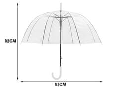 Verk  25005 Dámsky priehľadný dáždnik číry
