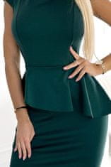 Numoco Dámske šaty 192-15 + Nadkolienky Gatta Calzino Strech, zelená, XL