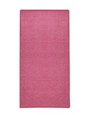 Vopi AKCIA: 200x60 cm s obšitím Behúň na mieru Eton ružový 11 šíre 60 cm