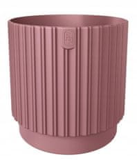 Form-Plastic Ozdobný kryt ružový 21,8x21,8 cm plastový okrúhly