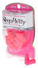 Hearos Sleep Pretty in Pink Ear Plugs NRR 32db 6 Pairs