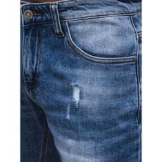 Dstreet Pánske bojové džínsové šortky LOVA modré sx2434 s35