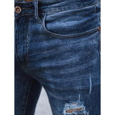 Dstreet Pánske džínsové šortky LIMA modré sx2447 s29