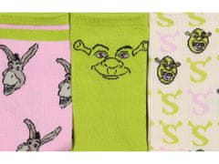 Disney Shrek Farebné, dlhé dámske ponožky - 3 páry, certifikát OEKO-TEX 37-42 EU