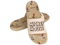 Disney Mickey Mouse Disney Dámske gumové šľapky, béžové 36 EU / 3 UK