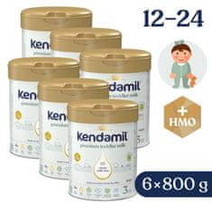 Kendamil 6x Mlieko batoľacie Premium 3 HMO+ (800 g) 12m+