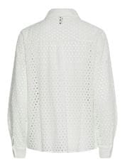 Pieces Dámska košeľa PCANNIKA Regular Fit 17150185 Cloud Dancer (Veľkosť XL)
