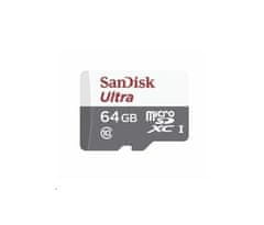 SanDisk MicroSDXC karta 64 GB Ultra (80 MB/s, Class 10 UHS-I, Android)