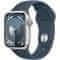 Apple Watch S9 41 Silver Al StBlue SB SM