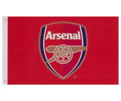 FAN SHOP SLOVAKIA Vlajka Arsenal FC červená 152x91 cm