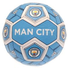 FAN SHOP SLOVAKIA Futbalová lopta Manchester City FC, modro-biela, veľ. 3
