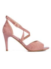 Amiatex Dámske sandále 108214 + Nadkolienky Gatta Calzino Strech, odtiene ružovej, 40