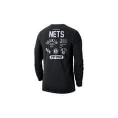 Nike Tričko čierna XL Nba Brooklyn Nets Courtside