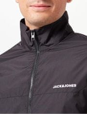 Jack&Jones Pánska bunda JJDOVER 12223138 Black (Veľkosť L)