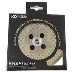 Kraft&Dele Kotúč diamantový na rezanie a brúsenie dlaždíc 125mm M14 KD11228