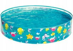 Bestway Detský farebný dizajn 122x25cm 277l bazén