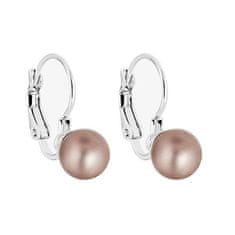 Preciosa Elegantné perličkové náušnice Silky Pearl Candy 2271 02