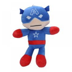 Plush Plyšová hračka Kapitán Amerika s prísavkou 26cm
